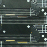 Placa de circuito flex&iacute;vel ultrafina FPC Yellow SolderMask 0,2 mm para gerenciamento de bateria